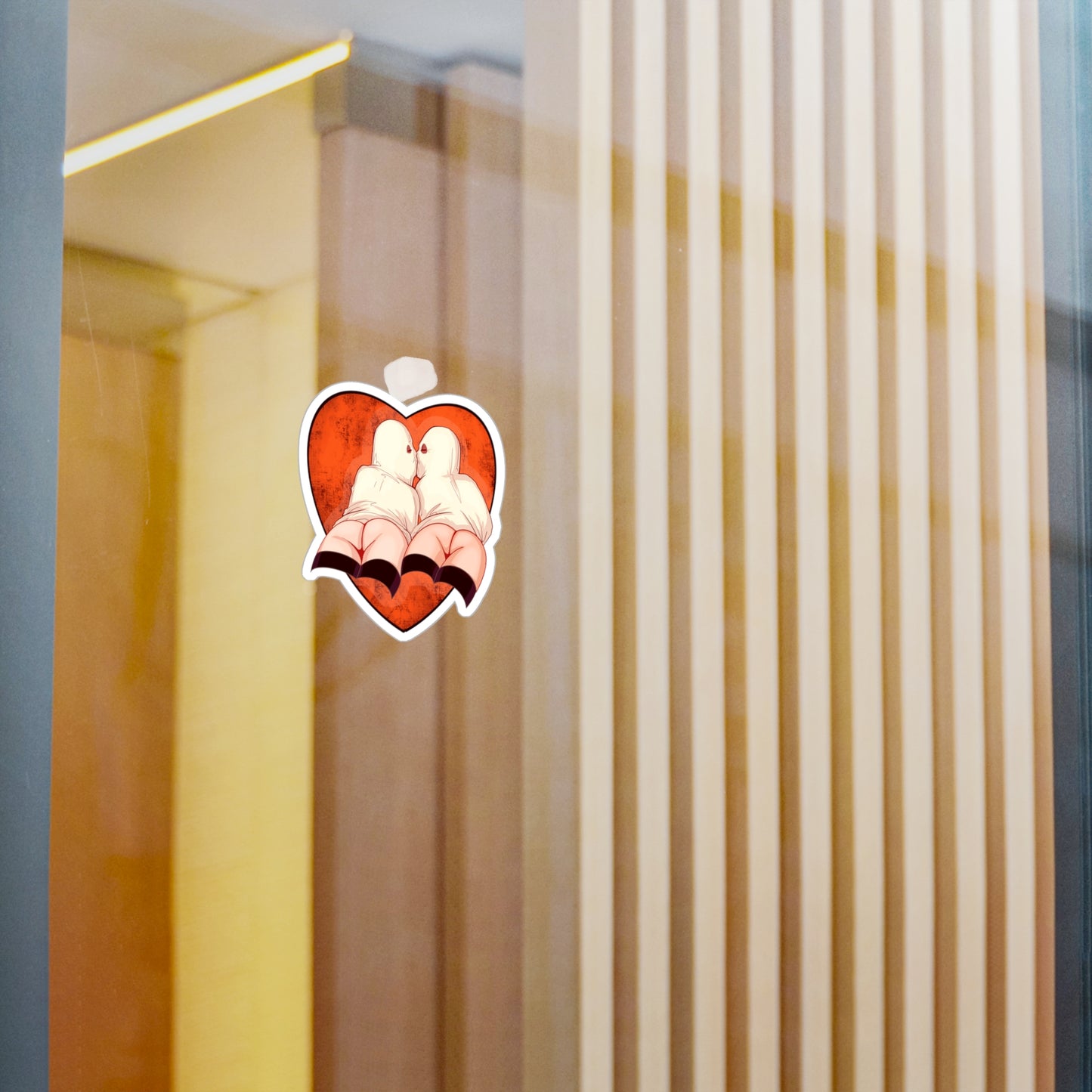 Ghost Love Kiss-Cut Vinyl Decal