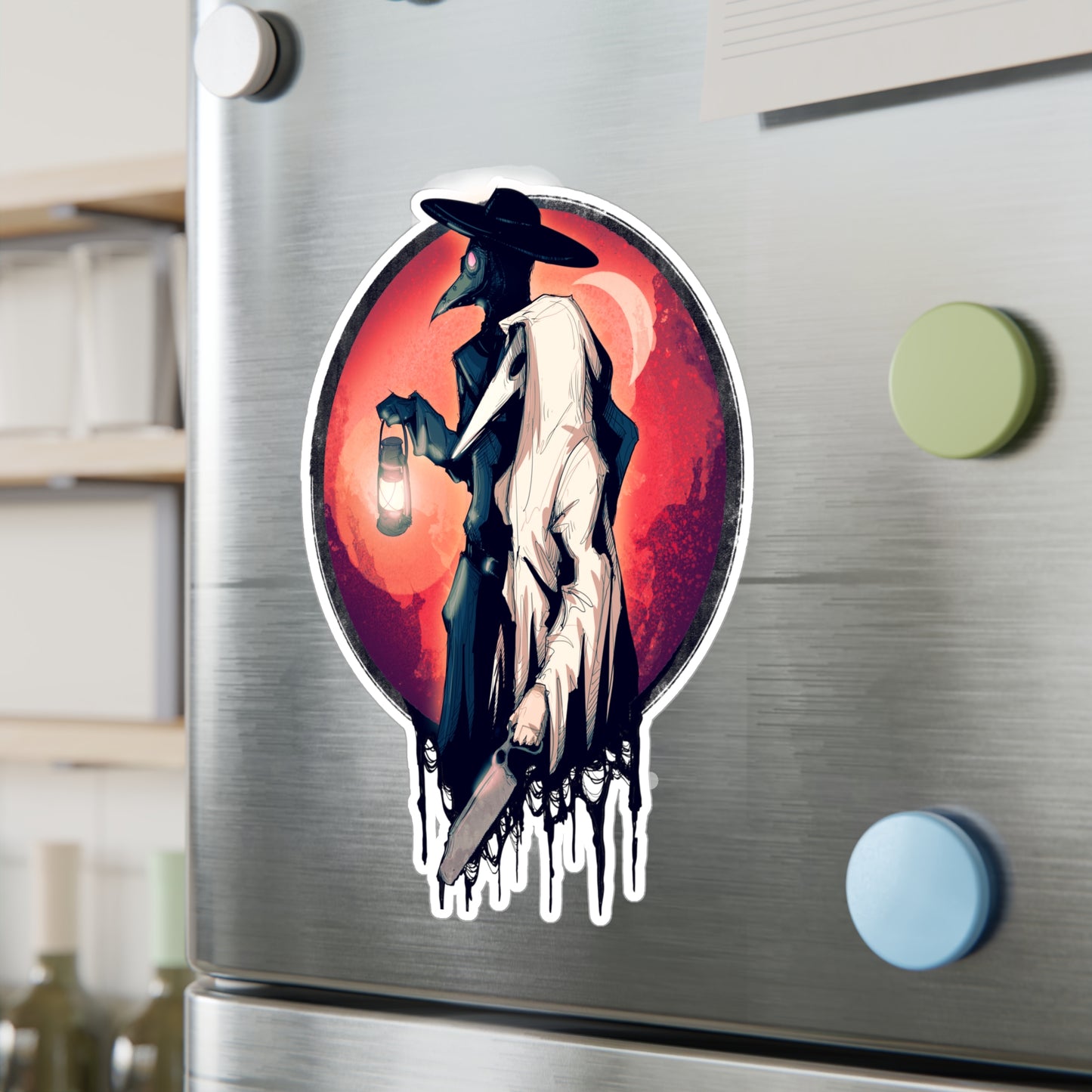 The Doctor & The Nurse Kiss-Cut Vinyl Decal