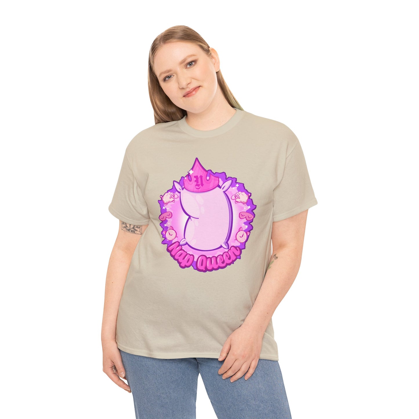 Nap Queen Unisex Heavy Cotton Tee