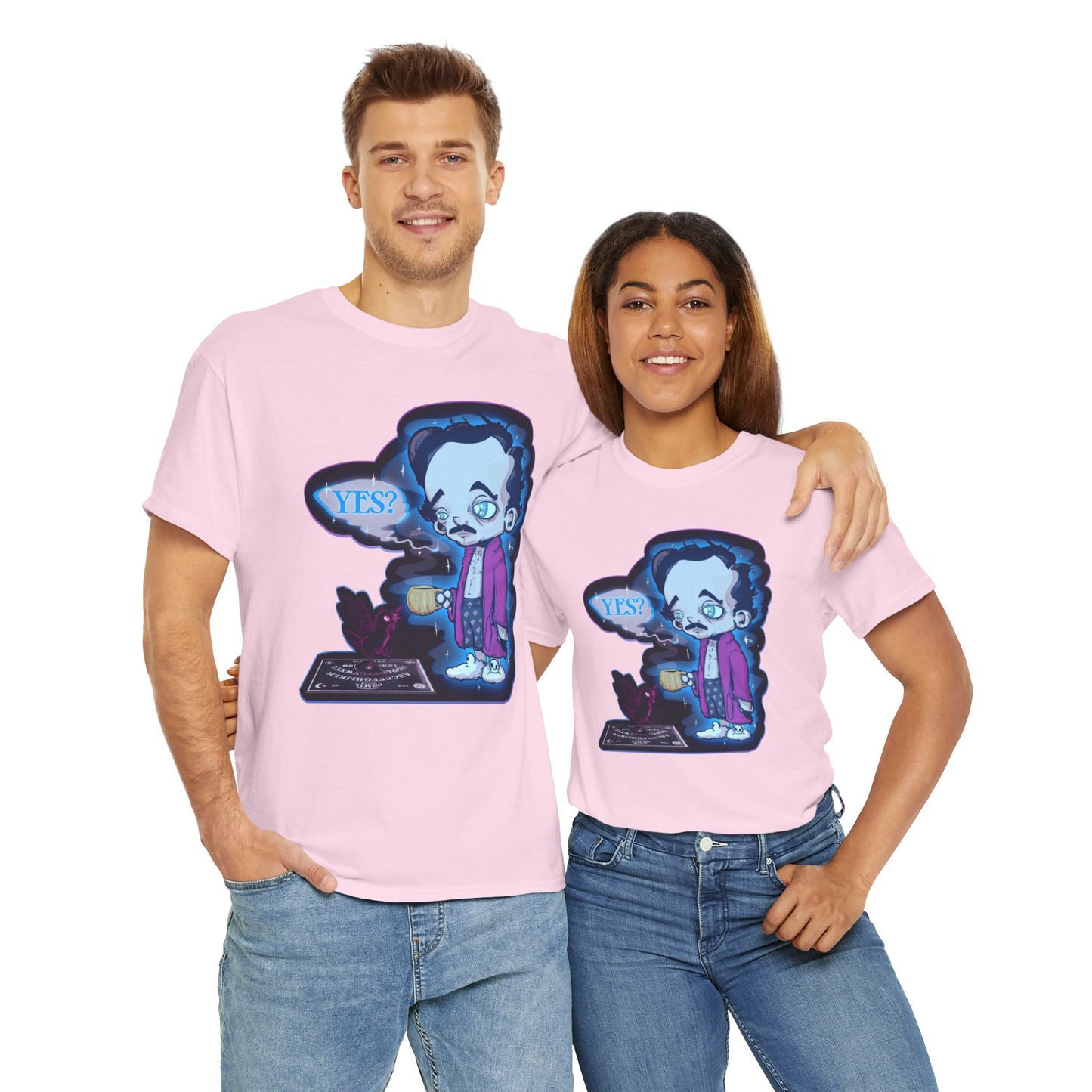 Edgar Allan Ghost Unisex Heavy Cotton Tee