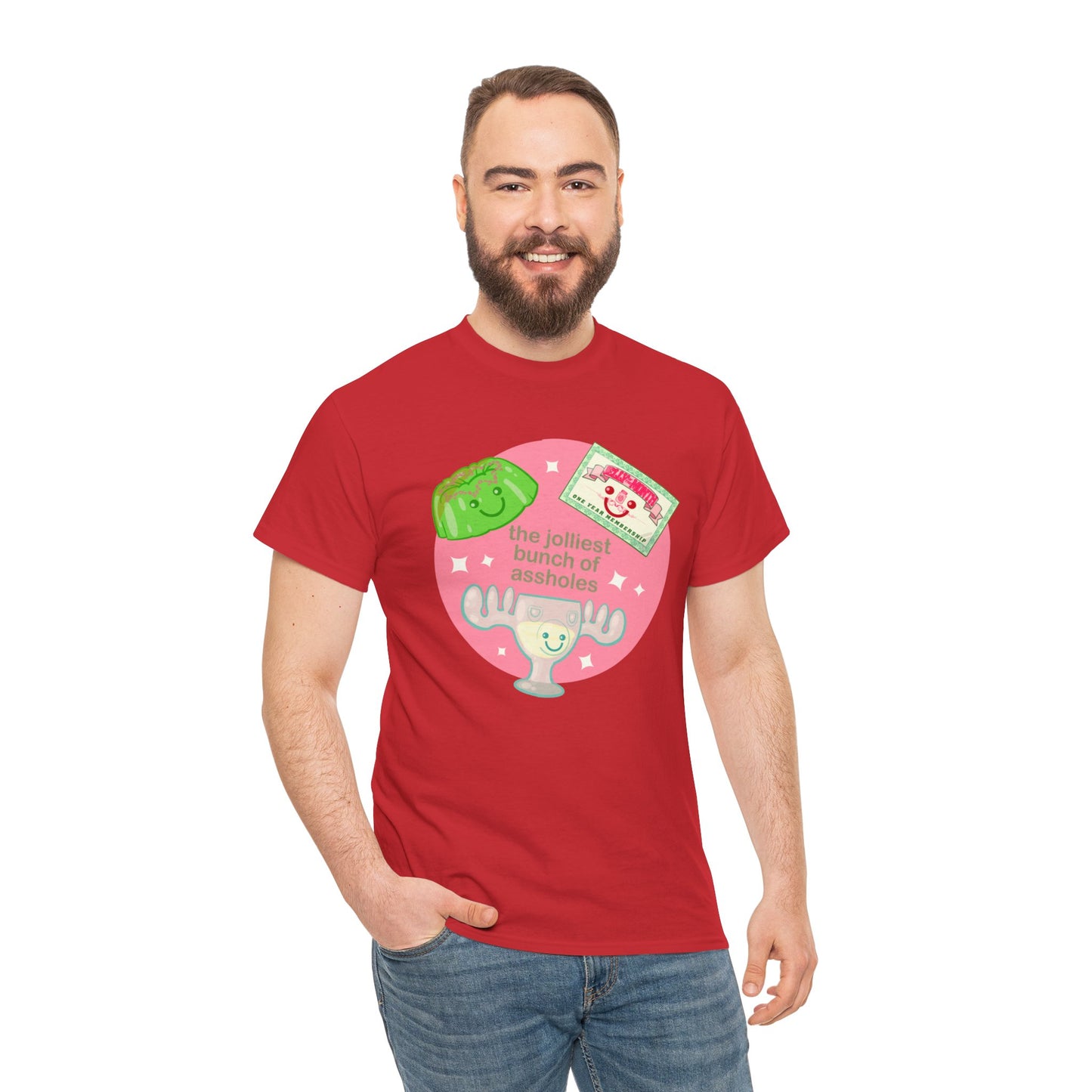 The Jolliest Bunch Of Assholes Unisex Heavy Cotton Tee