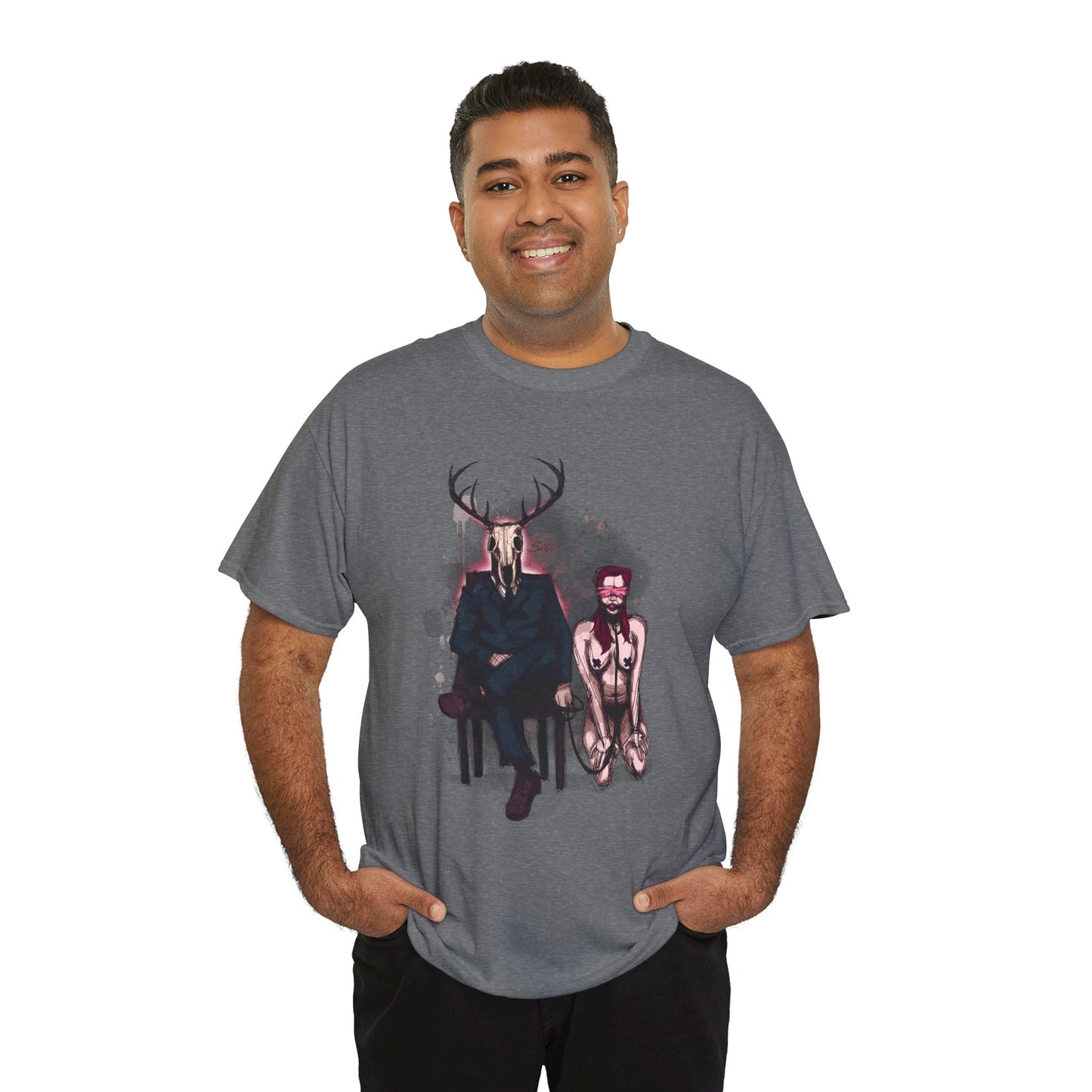 Deer Daddy Series 1: Sit Unisex Heavy Cotton Tee