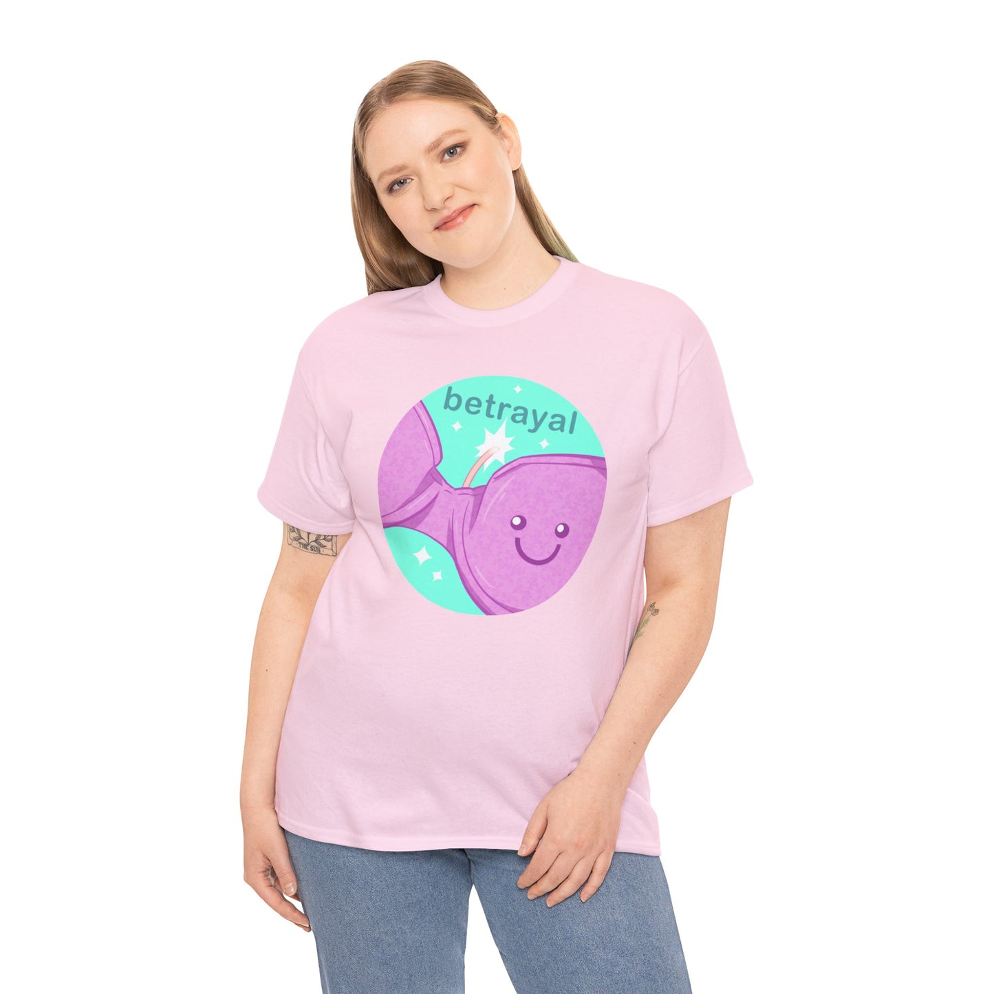 Bra Betrayal Unisex Heavy Cotton Tee