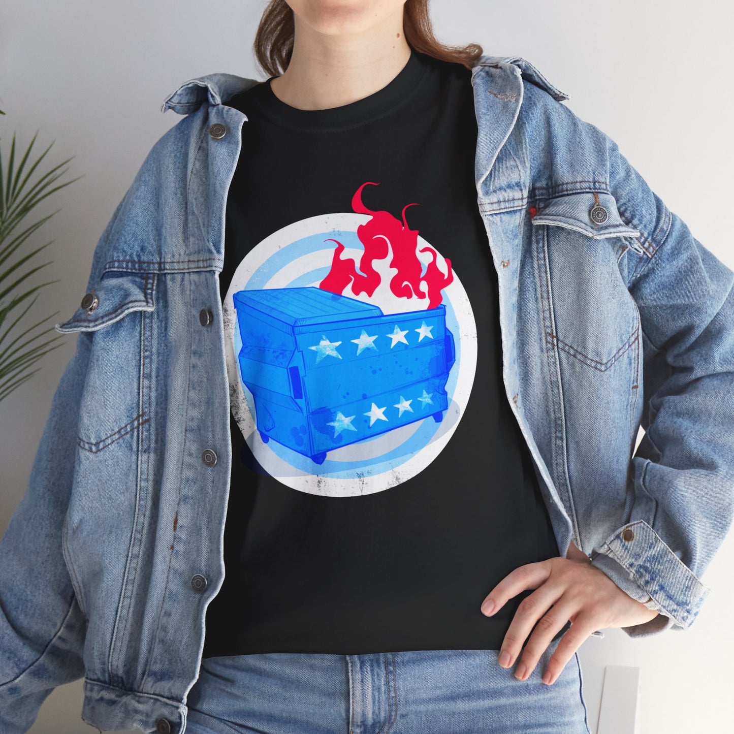 American Dumpster Firre Unisex Heavy Cotton Tee
