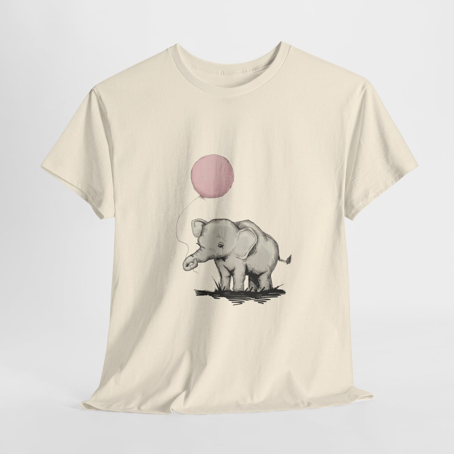 Baby Elephant Unisex Heavy Cotton Tee