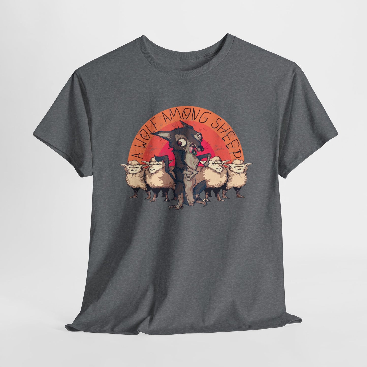 A Wolf Among Sheep Unisex Heavy Cotton Tee