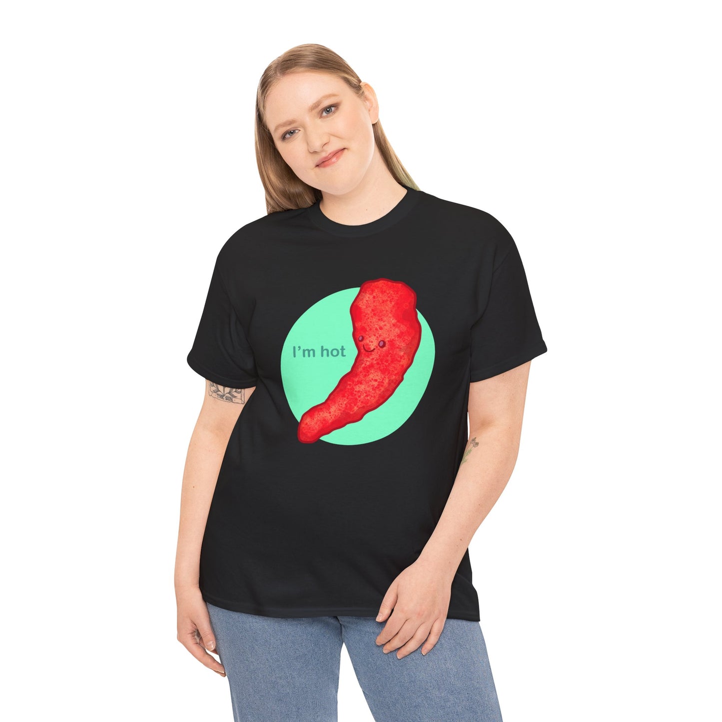 I'm Hot Unisex Heavy Cotton Tee