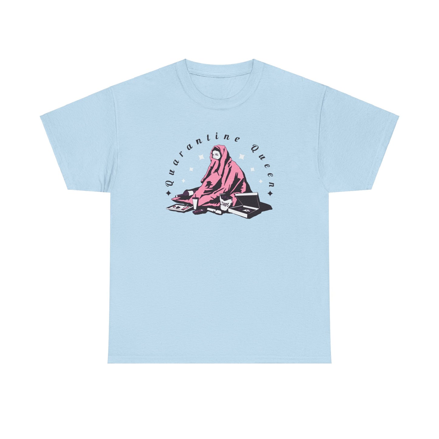 Quarantine Queen Unisex Heavy Cotton Tee