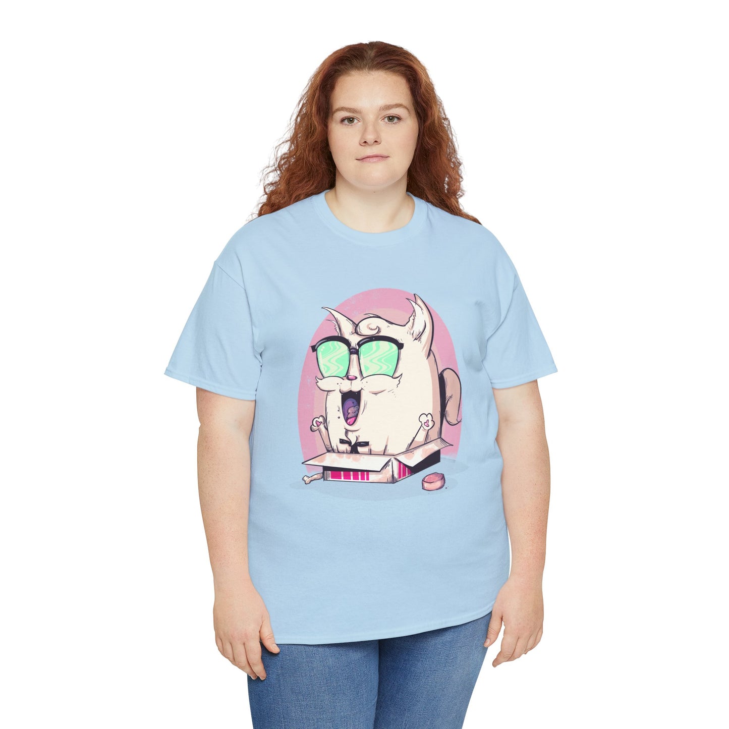 Chicken Box Unisex Heavy Cotton Tee