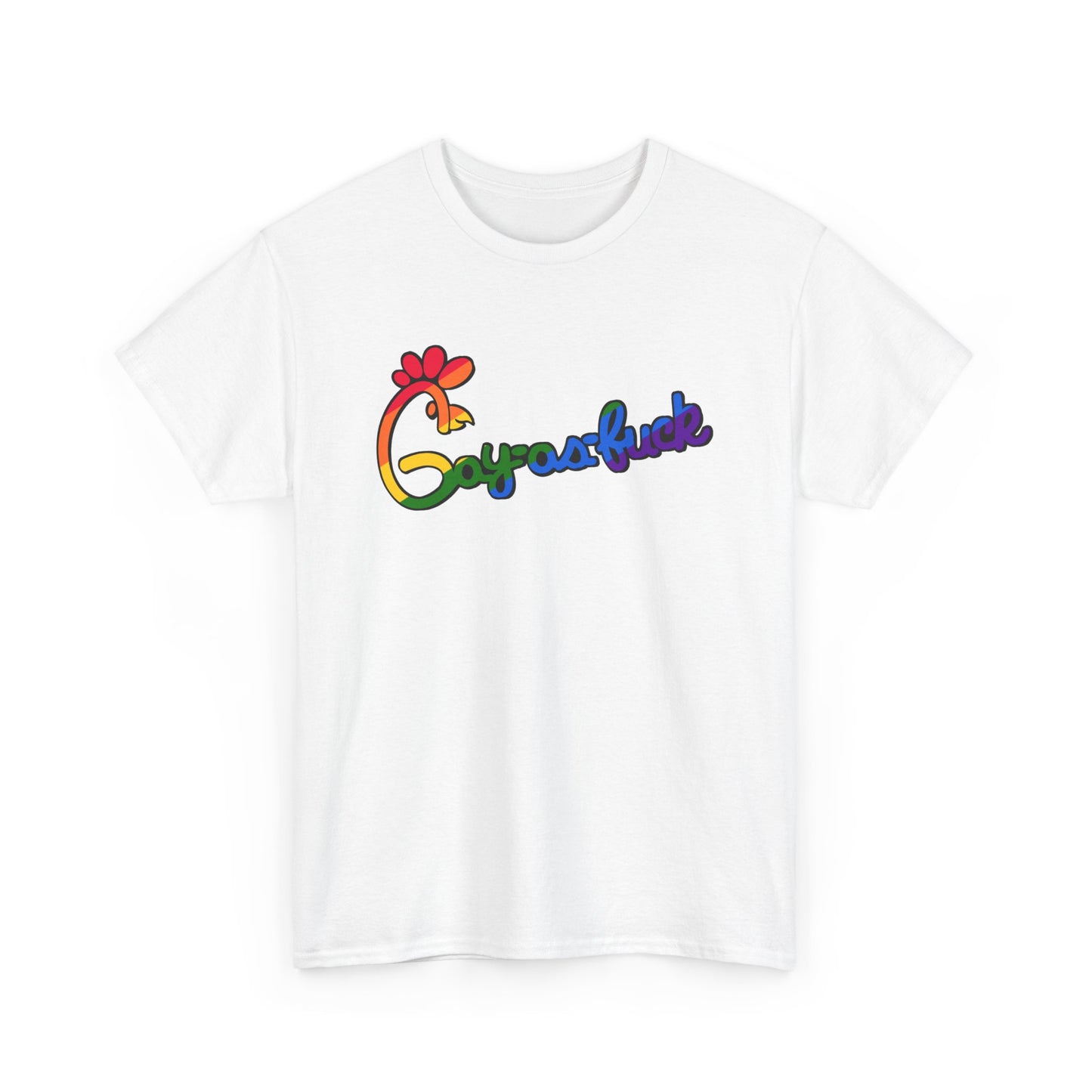 Gay Chicken Unisex Heavy Cotton Patreon Tee