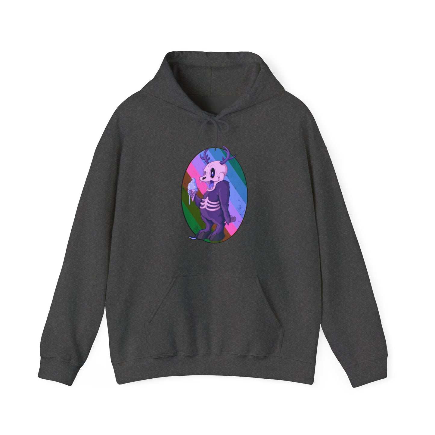 Monster Ice Cream Unisex Heavy Blend Hooded Sweatshirt
