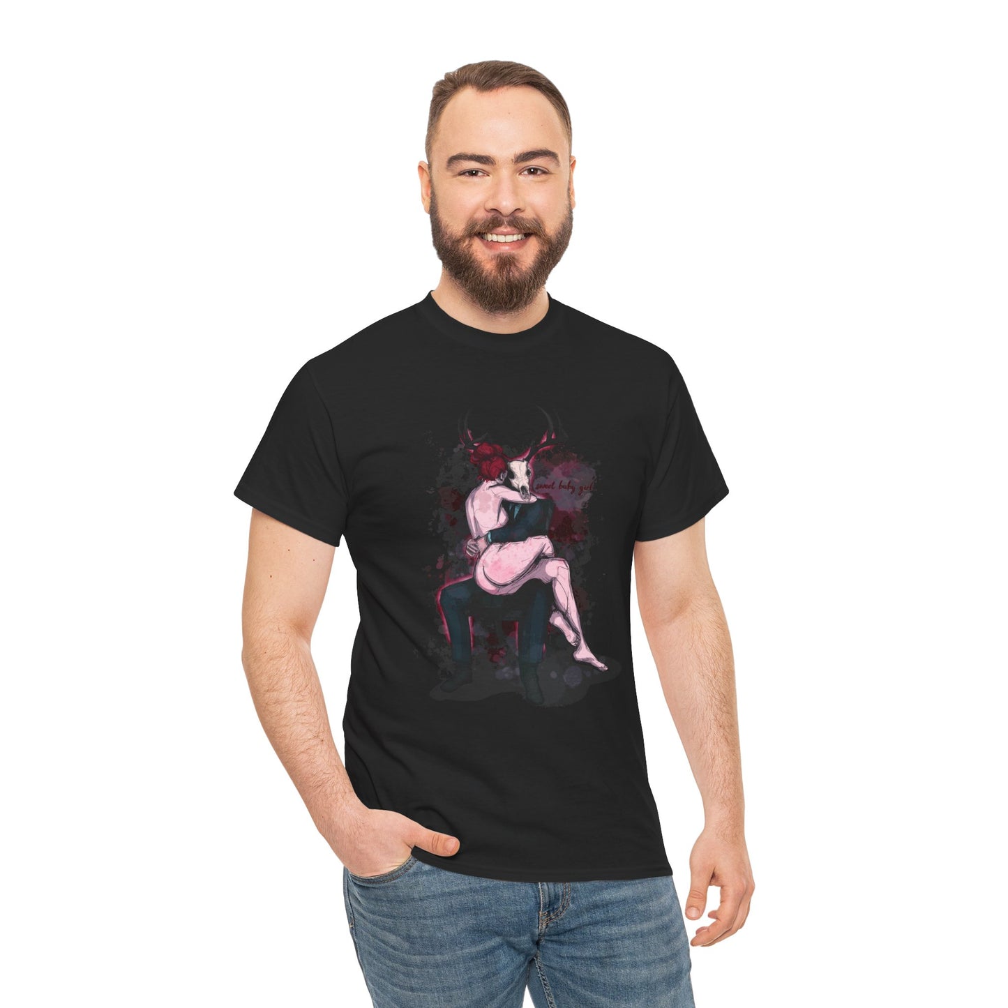 Deer Daddy Series 3: Sweet Baby Girl Unisex Heavy Cotton Tee