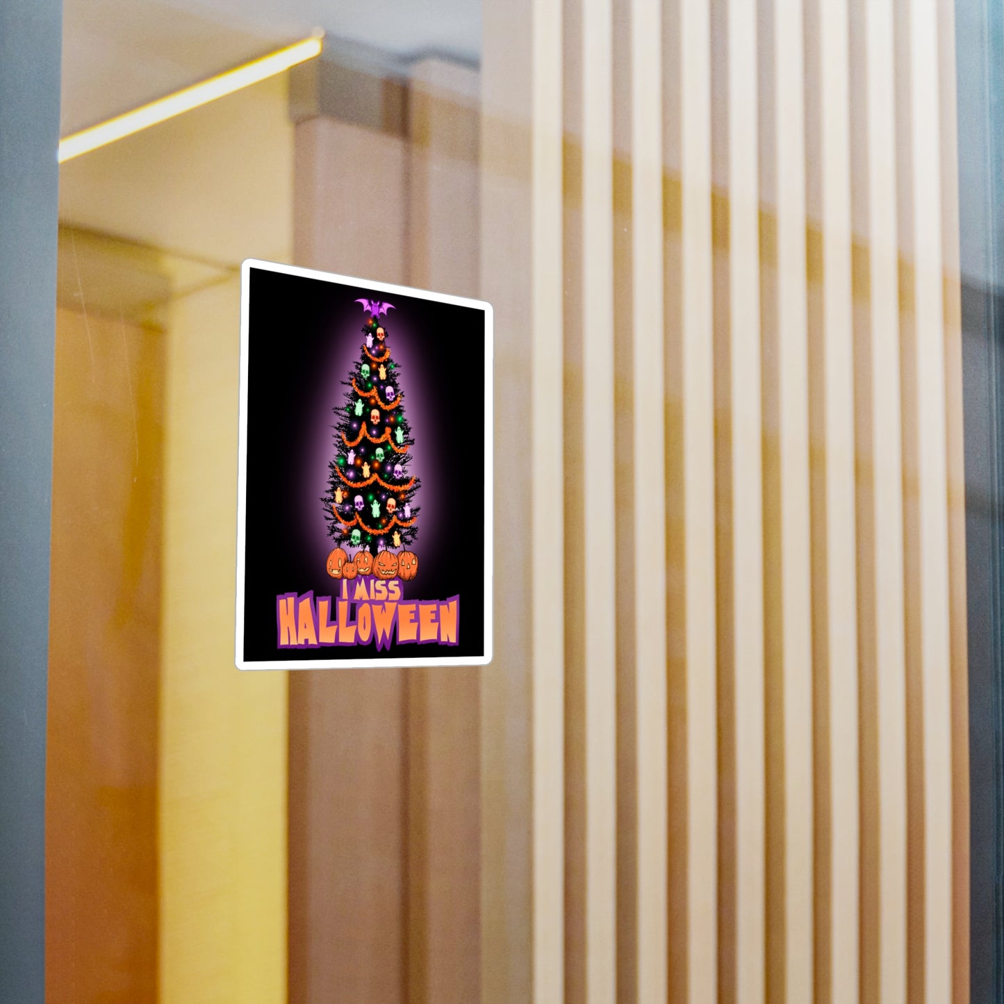 I Miss Halloween Kiss-Cut Vinyl Decal