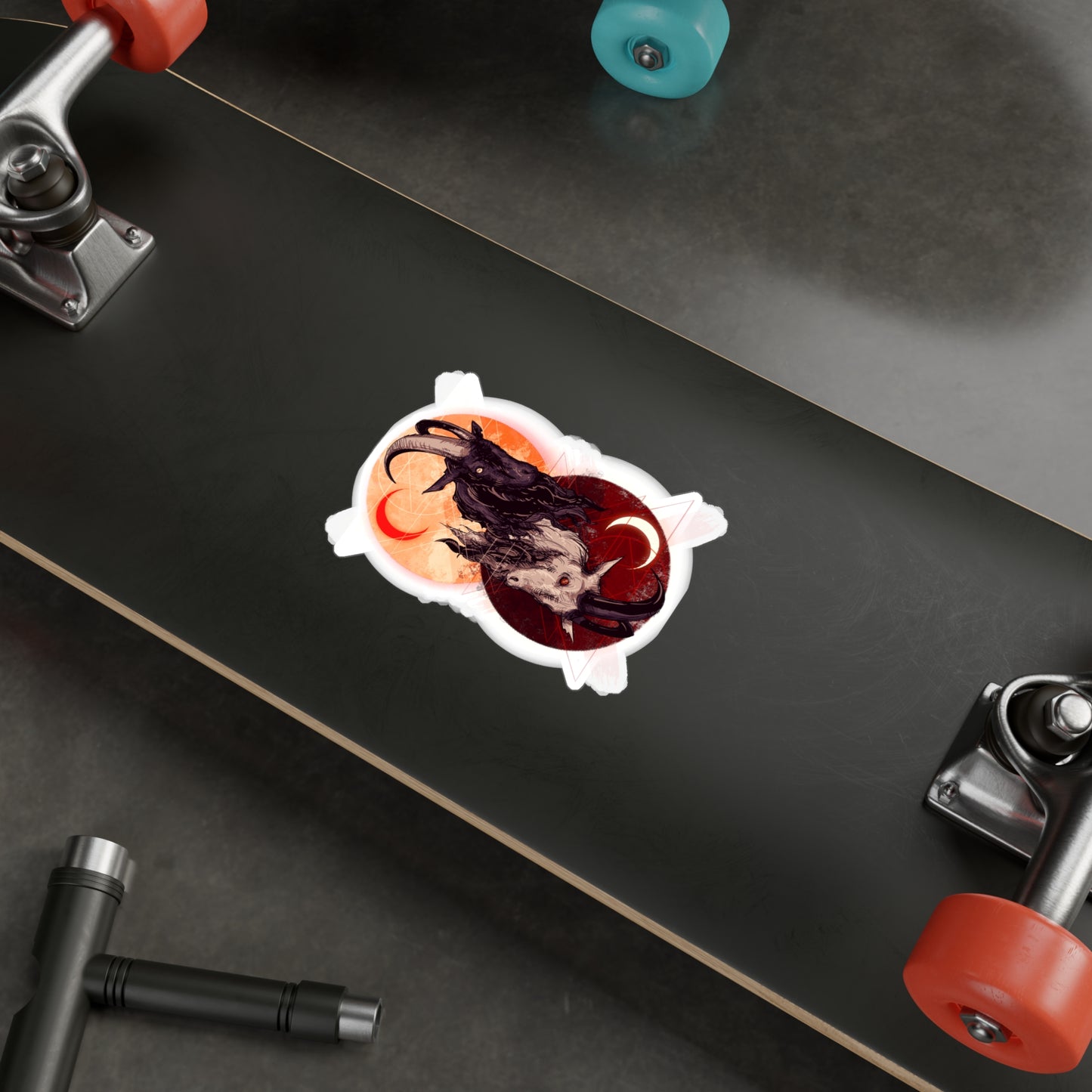 As Above So Below V Kiss-Cut Vinyl Decal