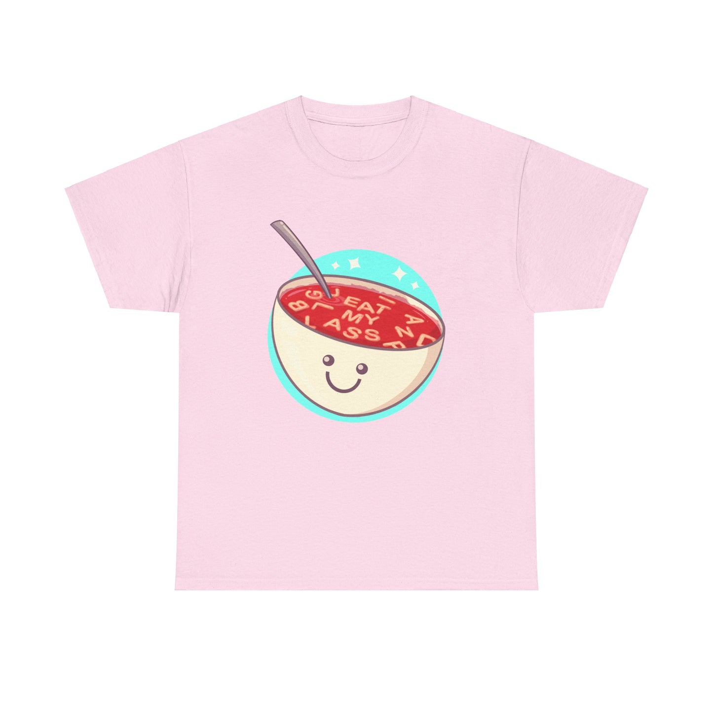 Alphabet Soup Unisex Heavy Cotton Tee
