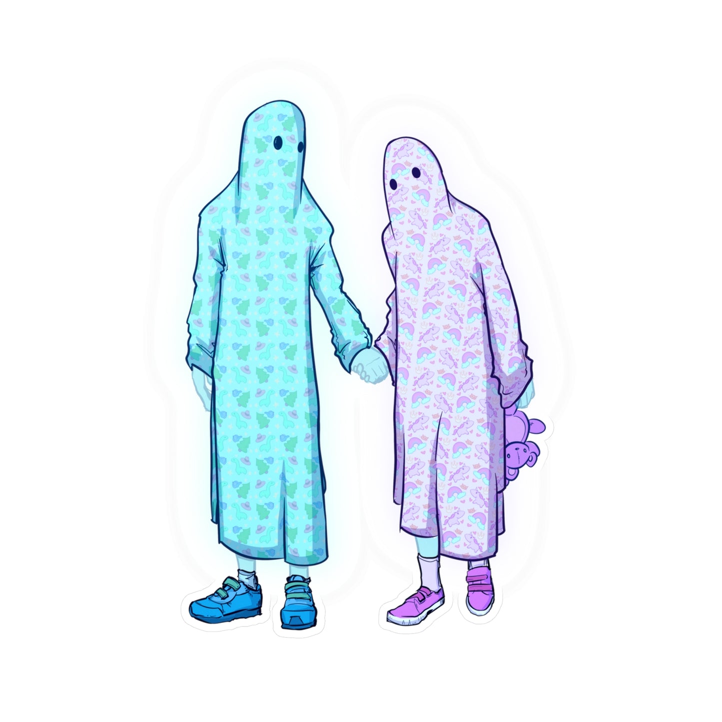 Ghost Kids Kiss-Cut Vinyl Decal