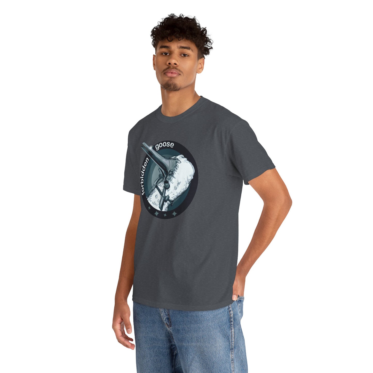 Forbidden Goose Unisex Heavy Cotton Tee