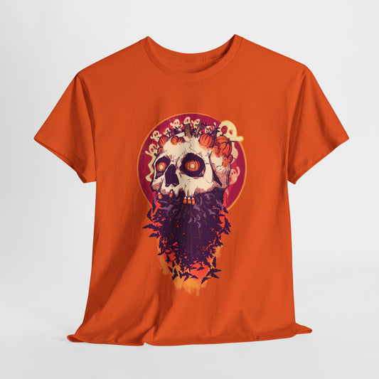 Elemental Skull Special Edition Halloween Unisex Heavy Cotton Tee