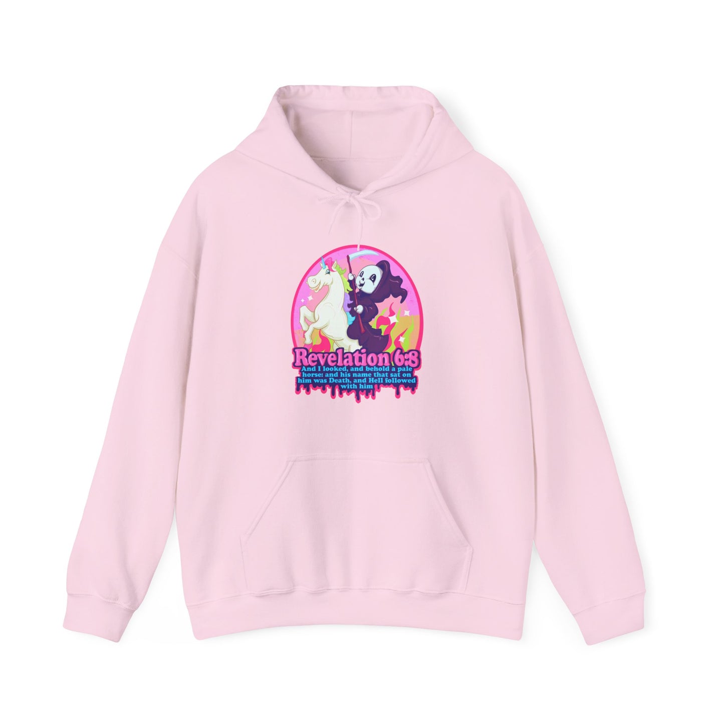 Revelation 6:8 Unisex Heavy Blend Hooded Sweatshirt