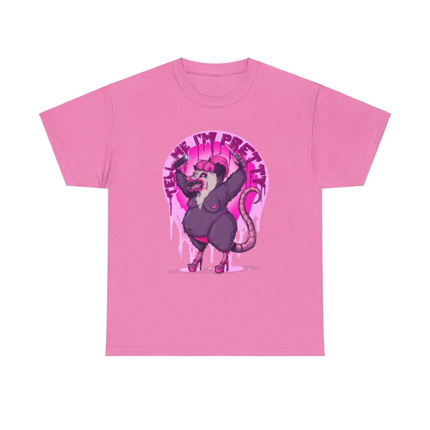 Pretty Opossum Unisex Heavy Cotton Tee
