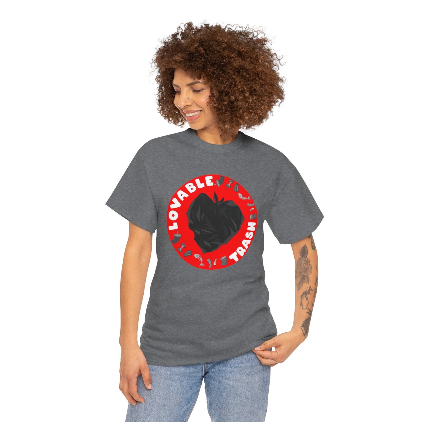 Loveable Trash Unisex Heavy Cotton Tee