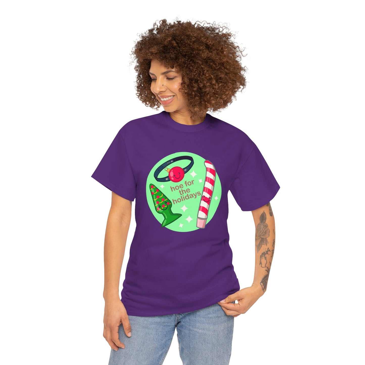 Hoe For The Holidays Unisex Heavy Cotton Tee