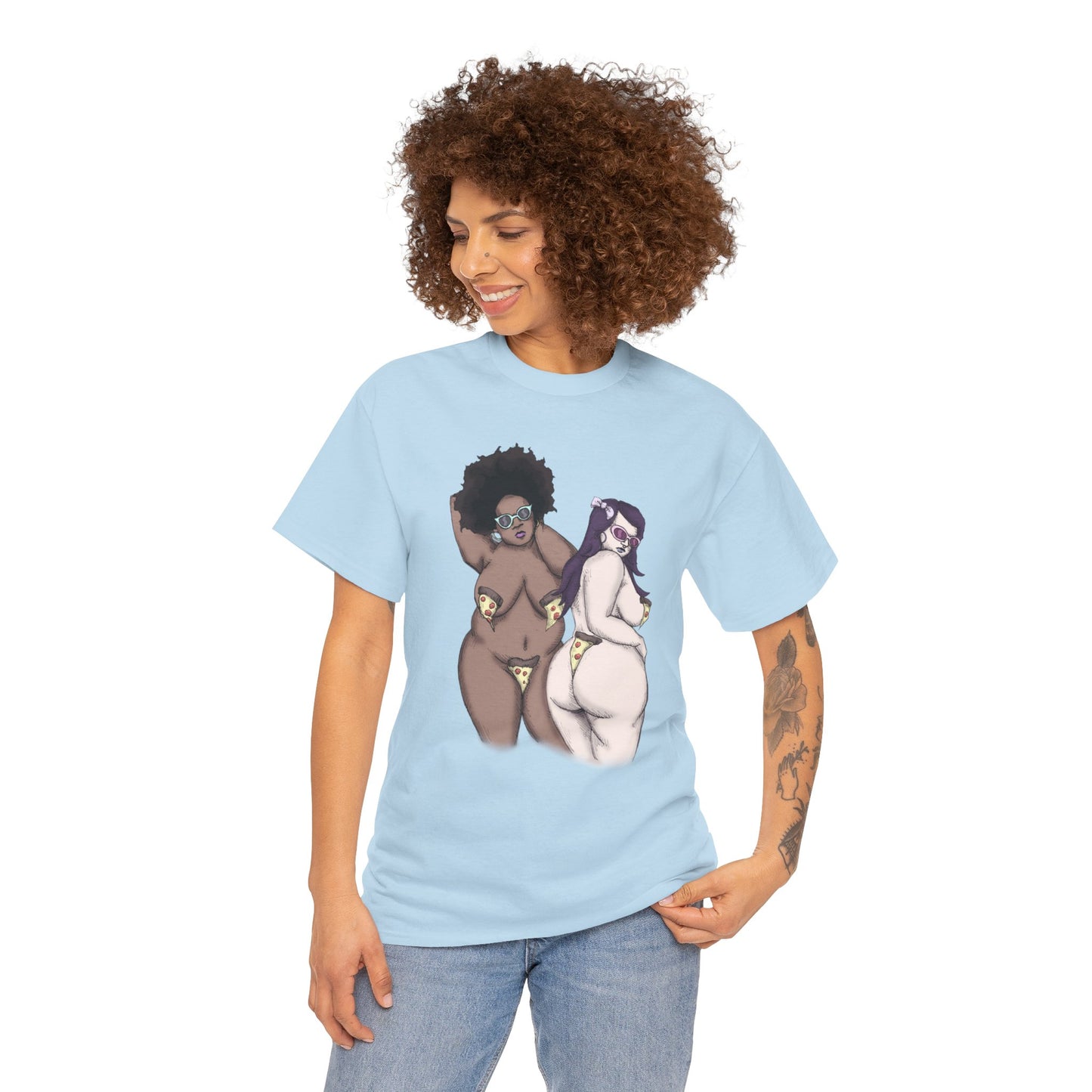 Thick Crust Unisex Heavy Cotton Tee