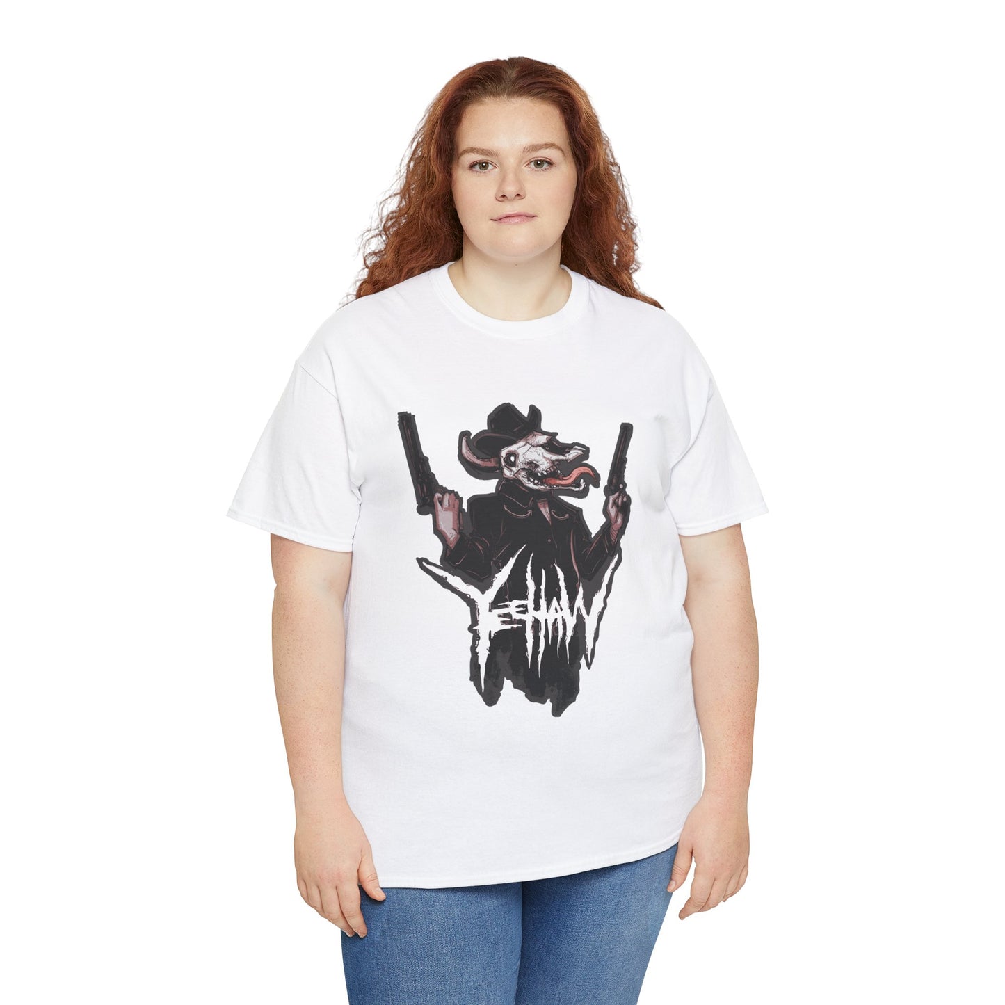 Cowboy Metal Unisex Heavy Cotton Tee