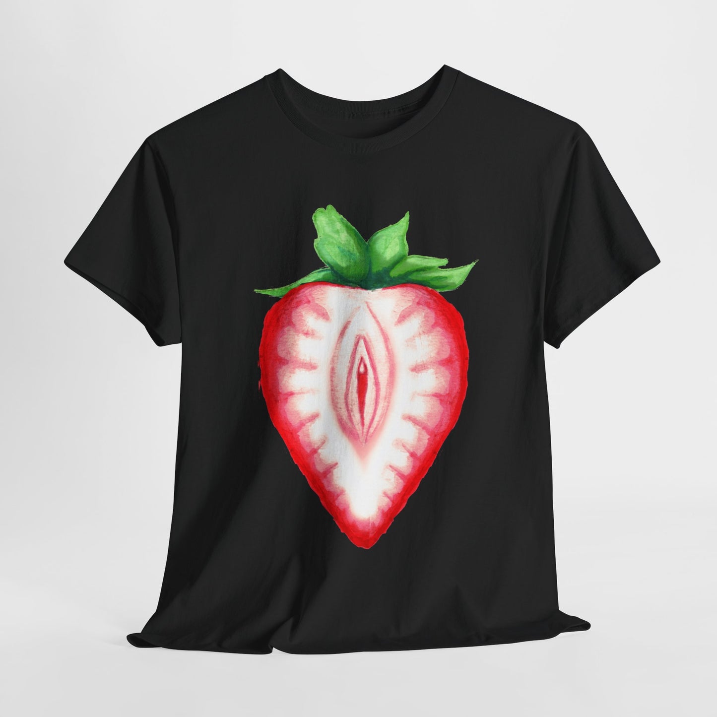 Juicy Strawberry Unisex Heavy Cotton Tee