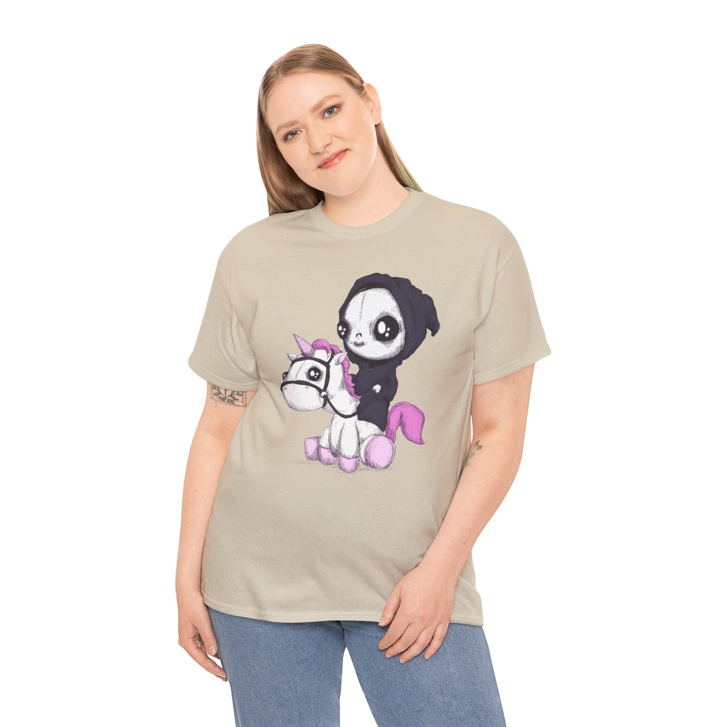 Pale Horse Unisex Heavy Cotton Tee