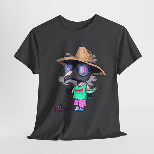 Plague Vacation Unisex Heavy Cotton Tee