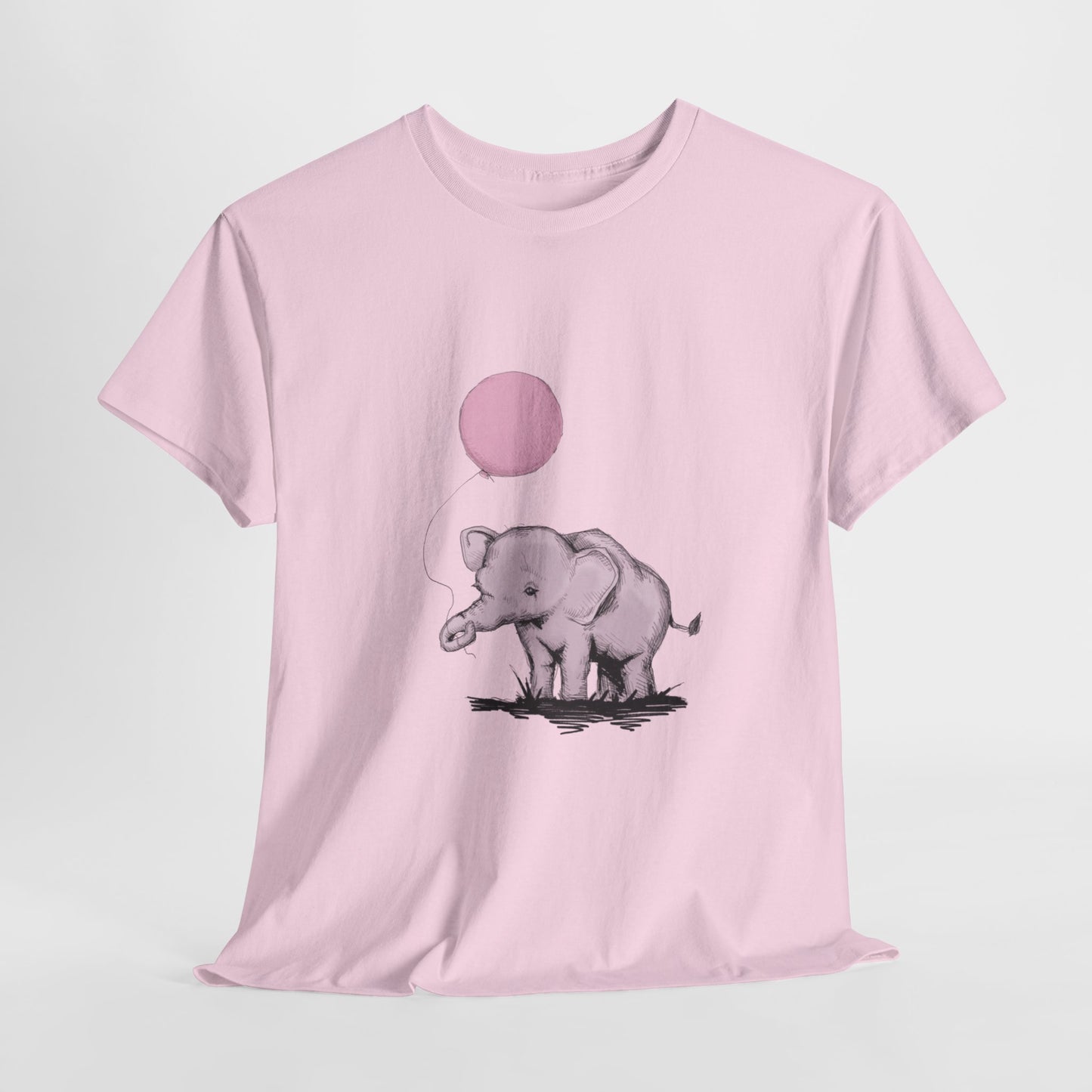 Baby Elephant Unisex Heavy Cotton Tee