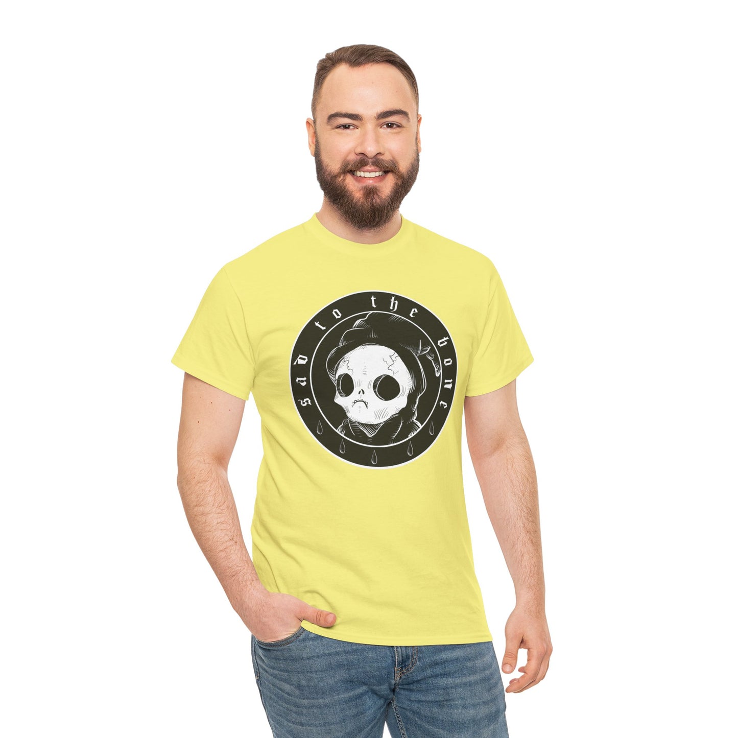 Sad To The Bone Unisex Heavy Cotton Tee