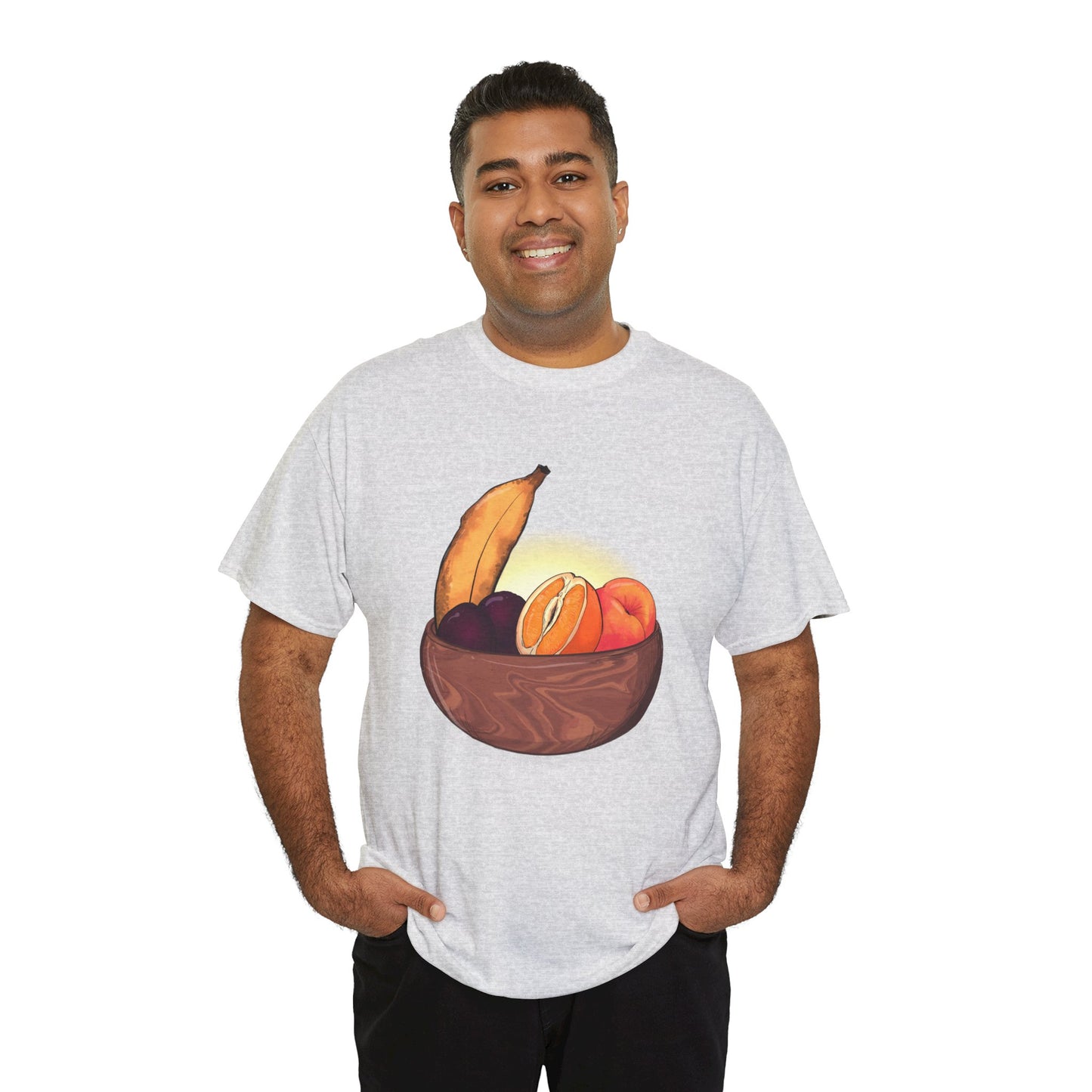 Adult Fruit Basket Unisex Heavy Cotton Tee