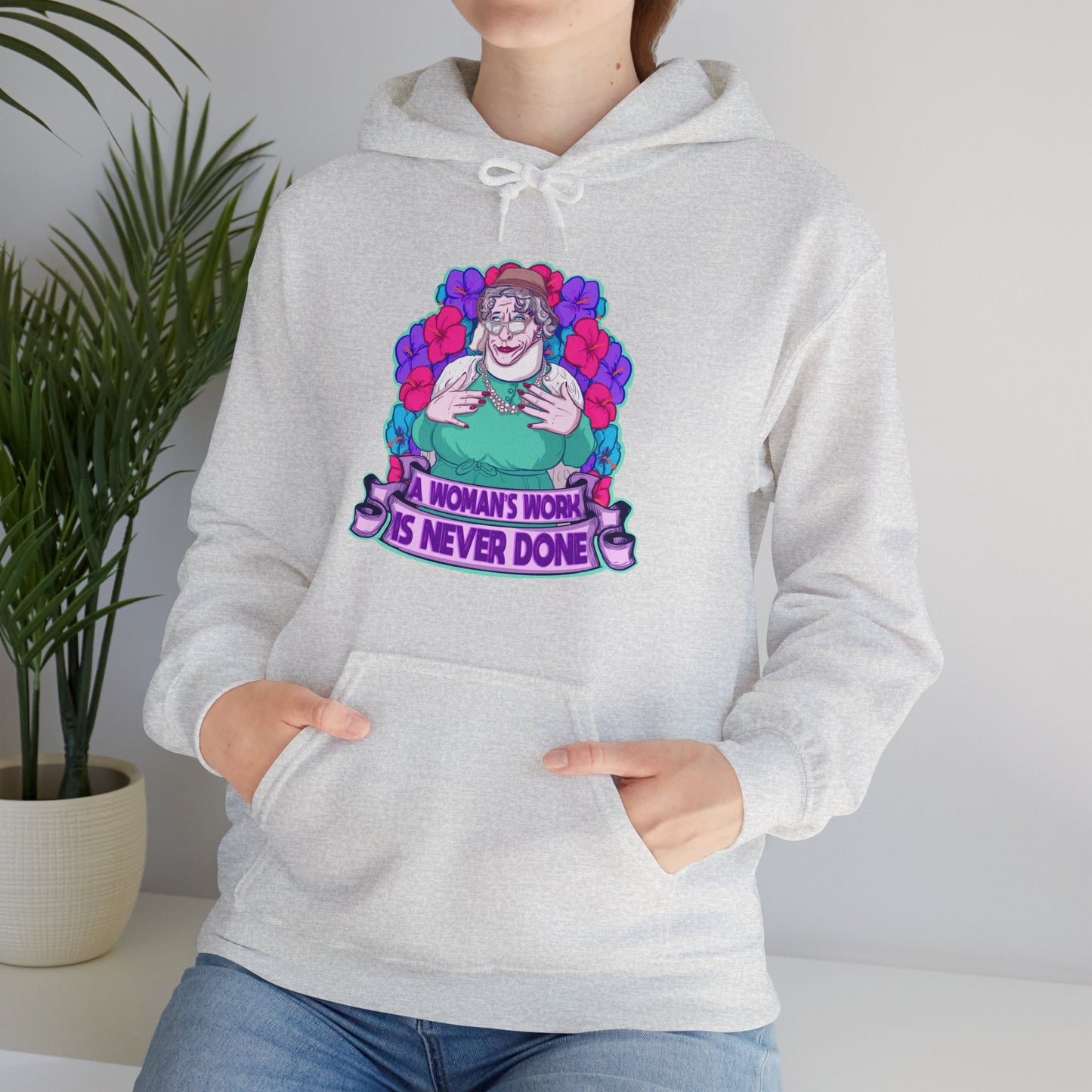 Auntie Nelda Unisex Heavy Blend Hooded Sweatshirt