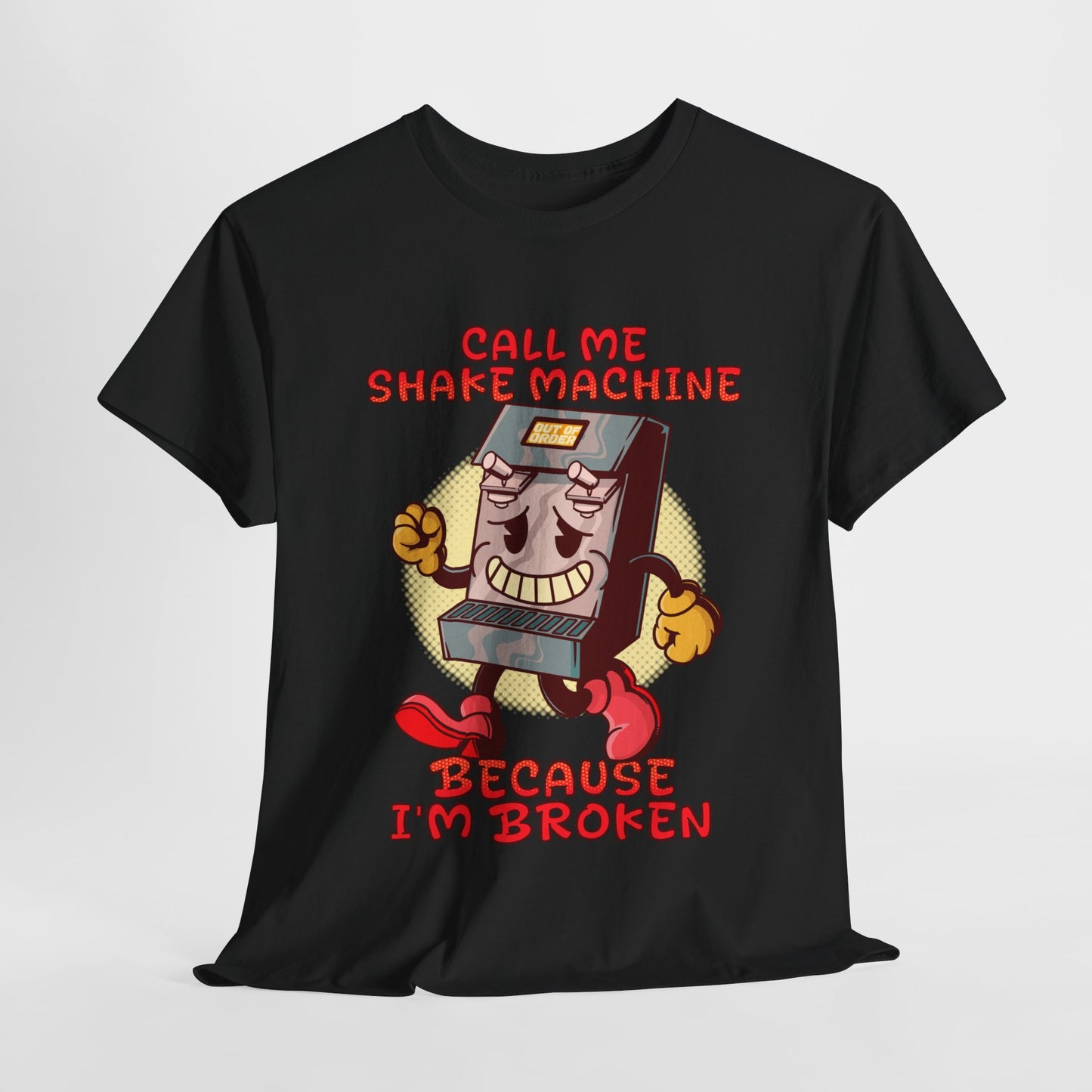 Shake Machine Unisex Heavy Cotton Tee