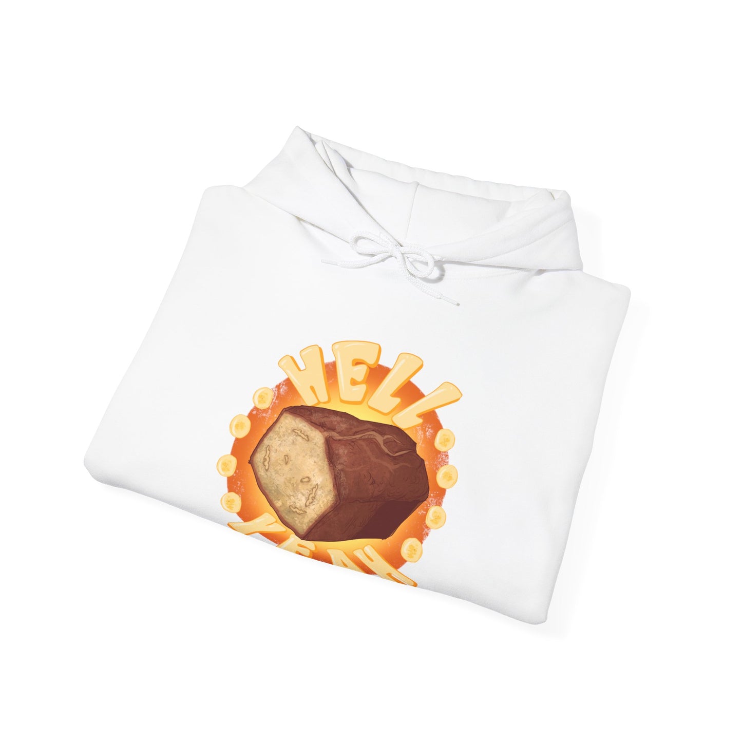 Banana Bread Unisex Heavy Blend Hooded Sweatshirt