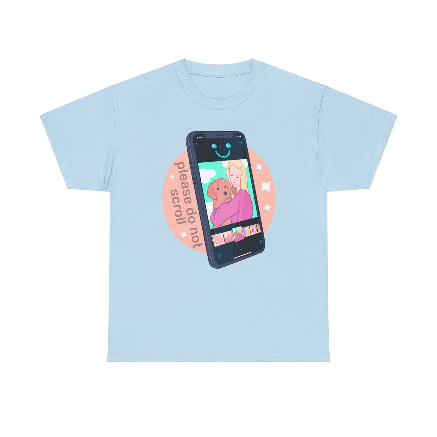 Don't Scroll Unisex Heavy Cotton Tee