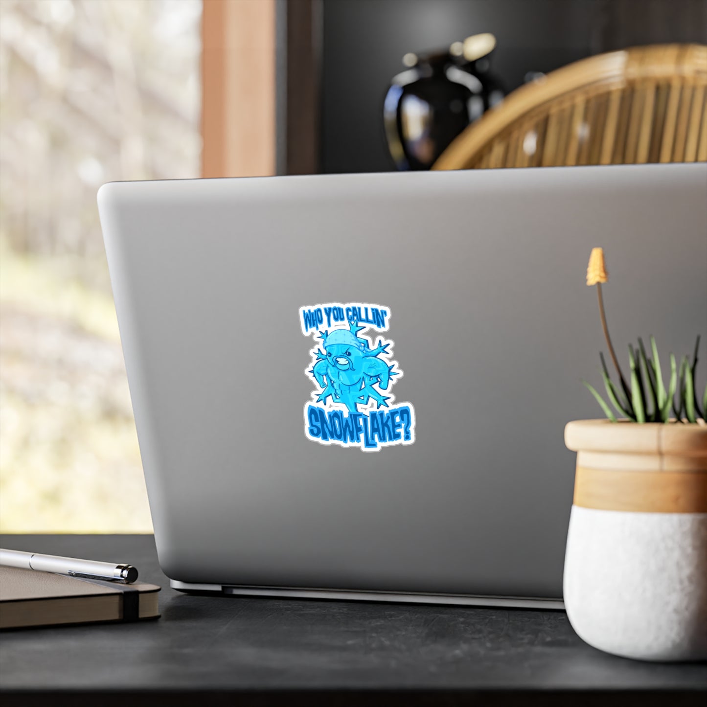Snowflake Kiss-Cut Vinyl Decal