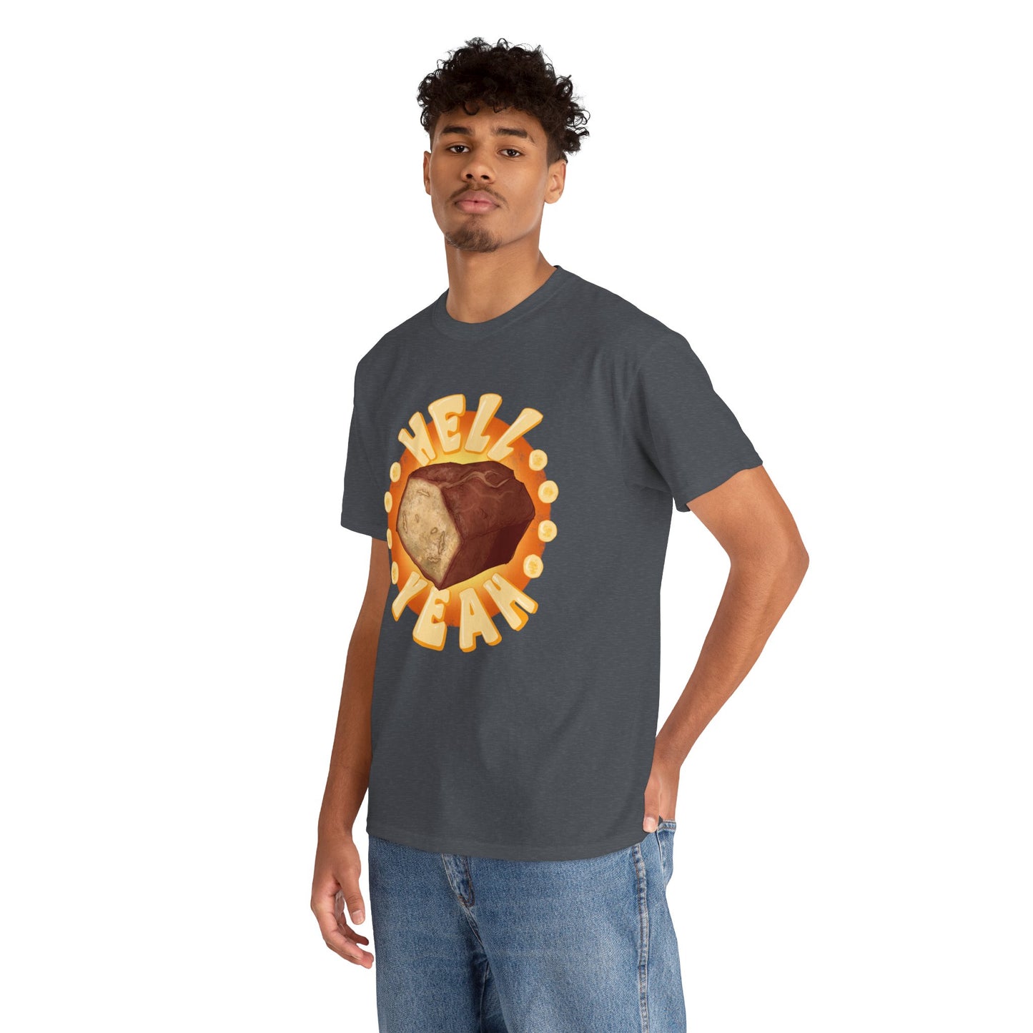 Banana Bread At Work Unisex Heavy Cotton Tee