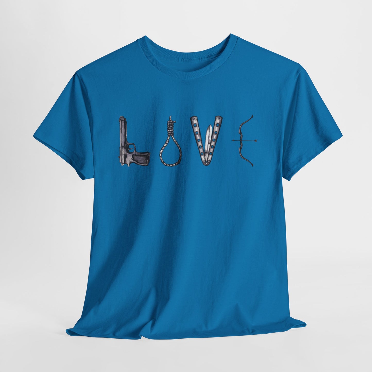 Love Is Death Unisex Heavy Cotton Tee