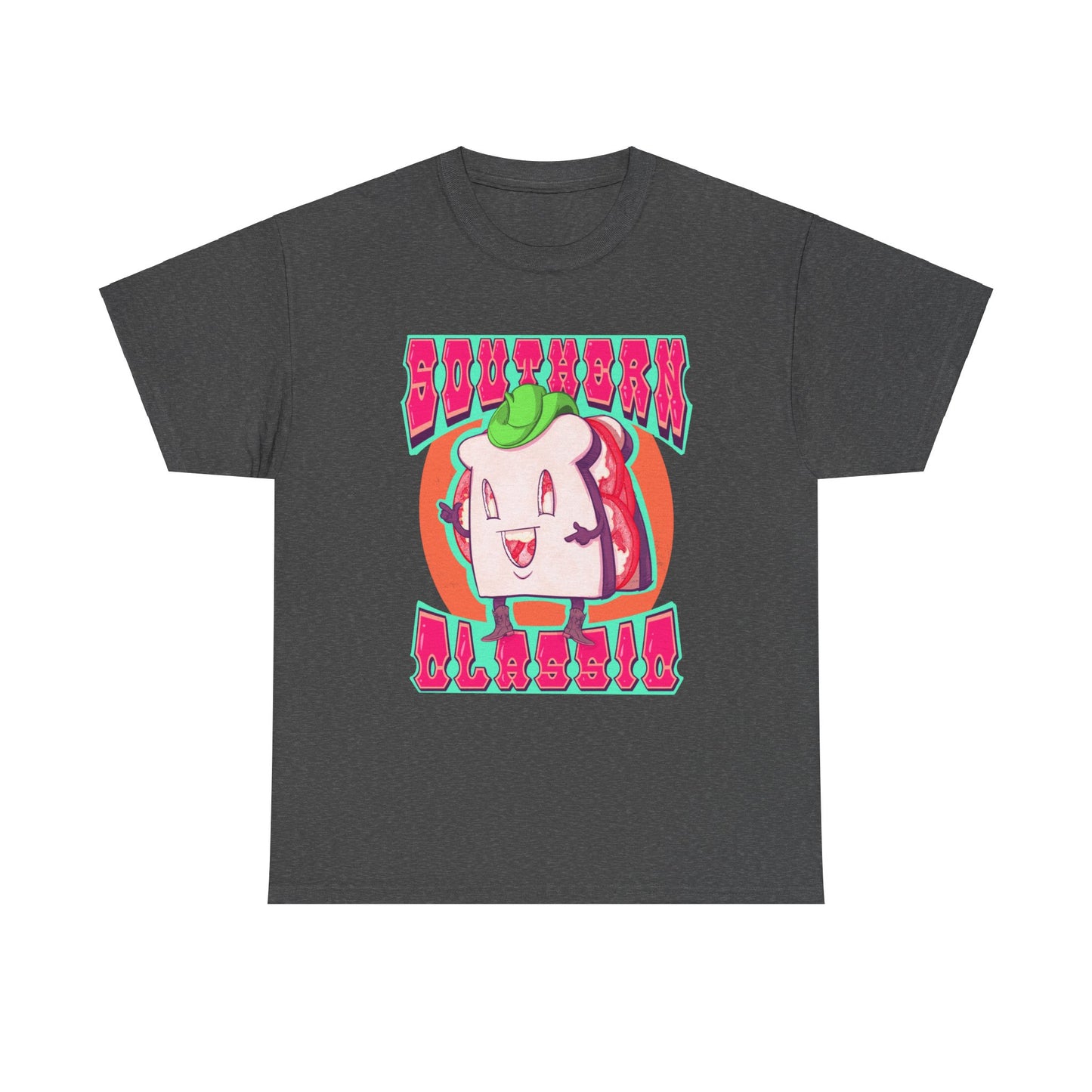Tomato Sandwich Unisex Heavy Cotton Tee