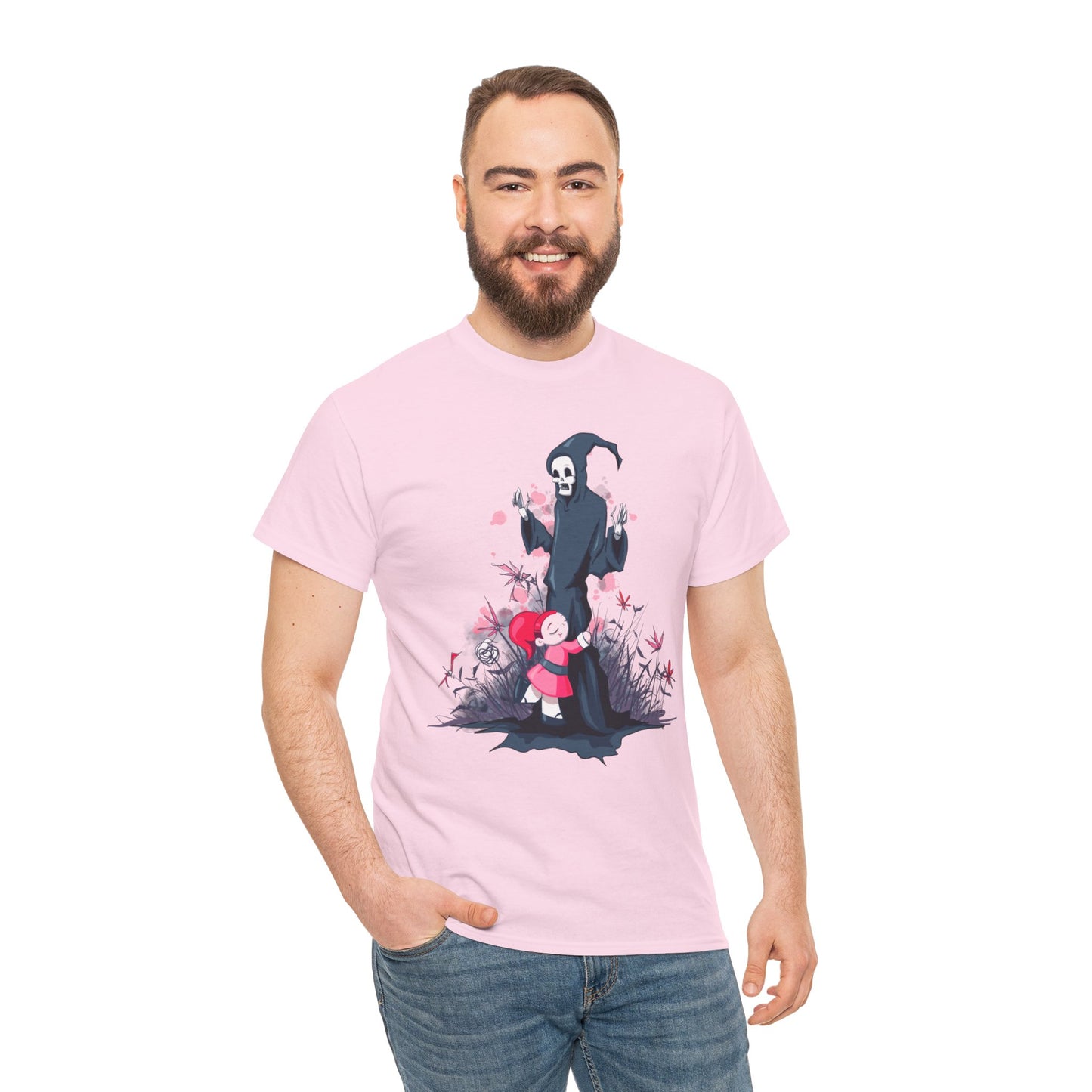 Reaper Hug Unisex Heavy Cotton Tee