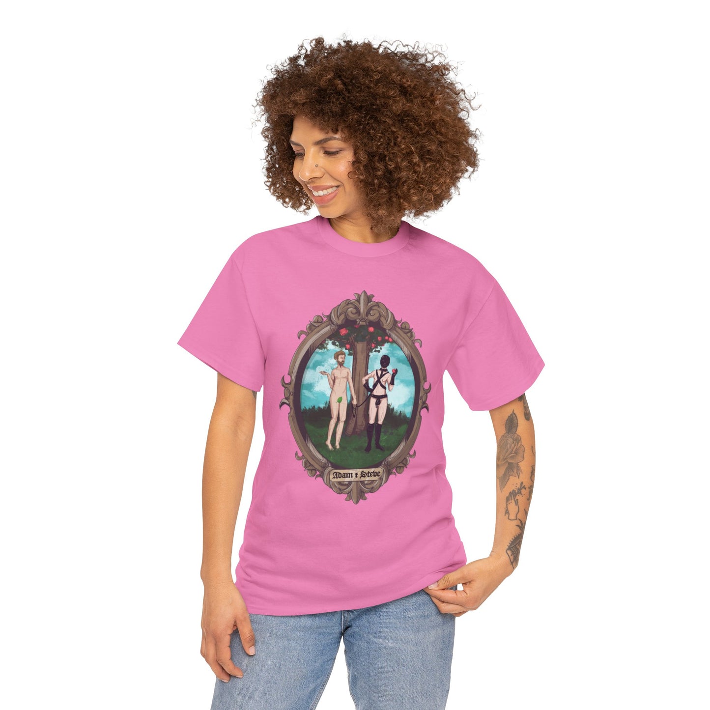 Adam & Steve Unisex Heavy Cotton Tee