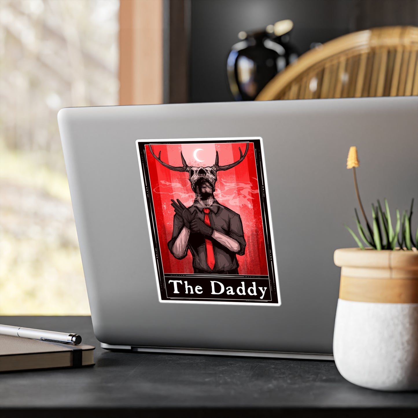 The Daddy Tarot Kiss-Cut Vinyl Decal