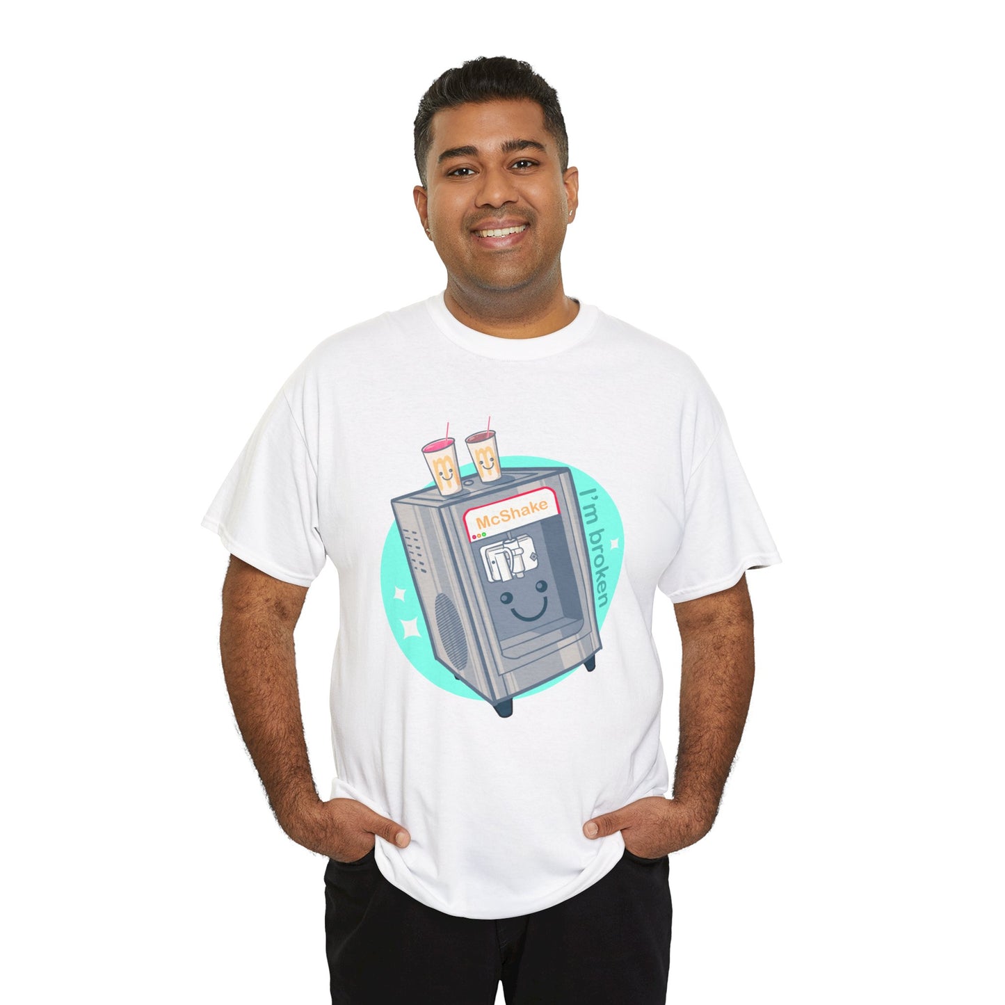 Shake Machine Unisex Heavy Cotton Tee