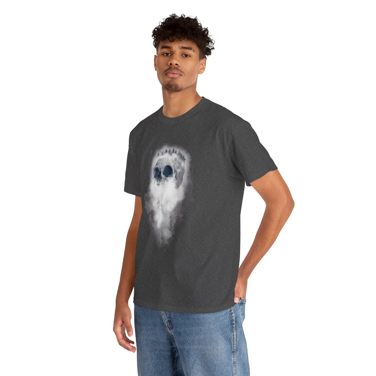 Elemental Skull Air Unisex Heavy Cotton Tee