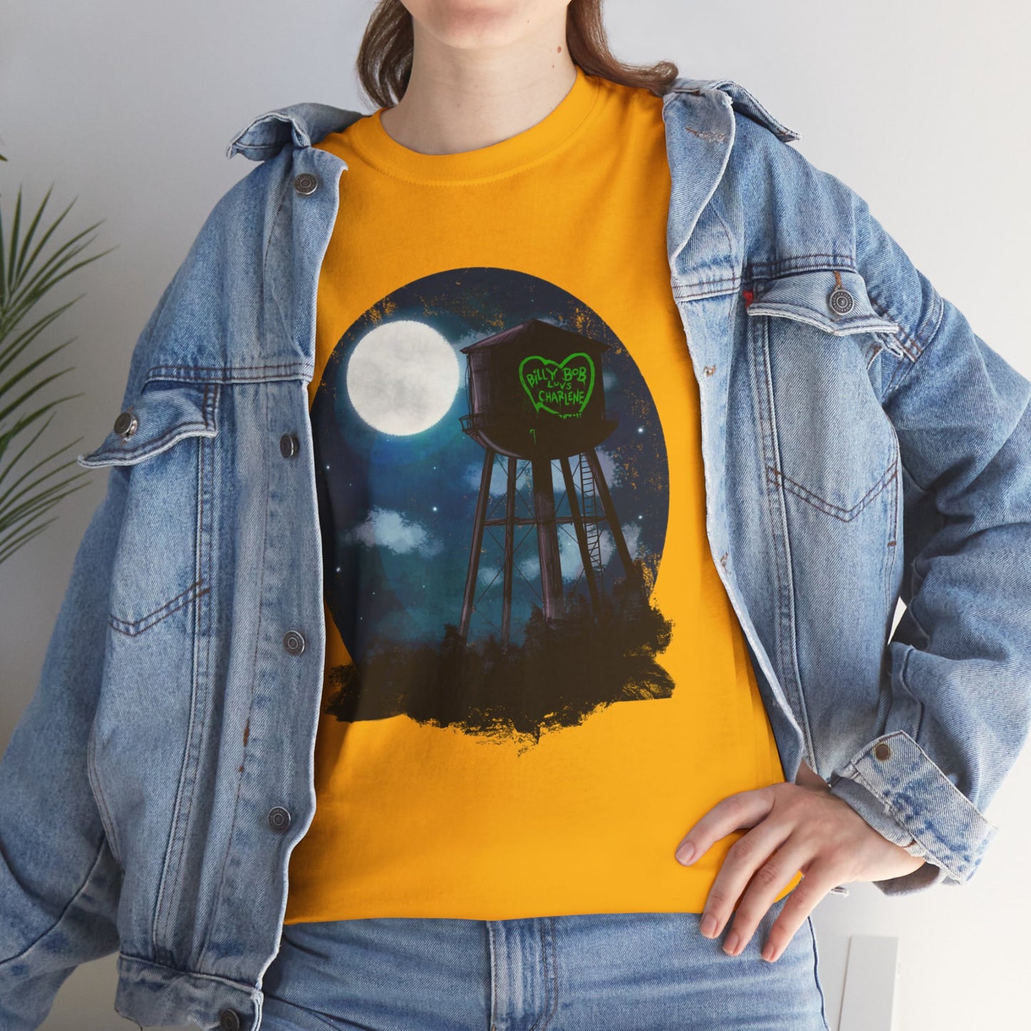 Billy Bob Loves Charlene Unisex Heavy Cotton Tee