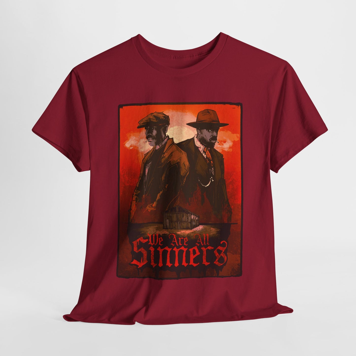 We're All Sinners Unisex Heavy Cotton Tee