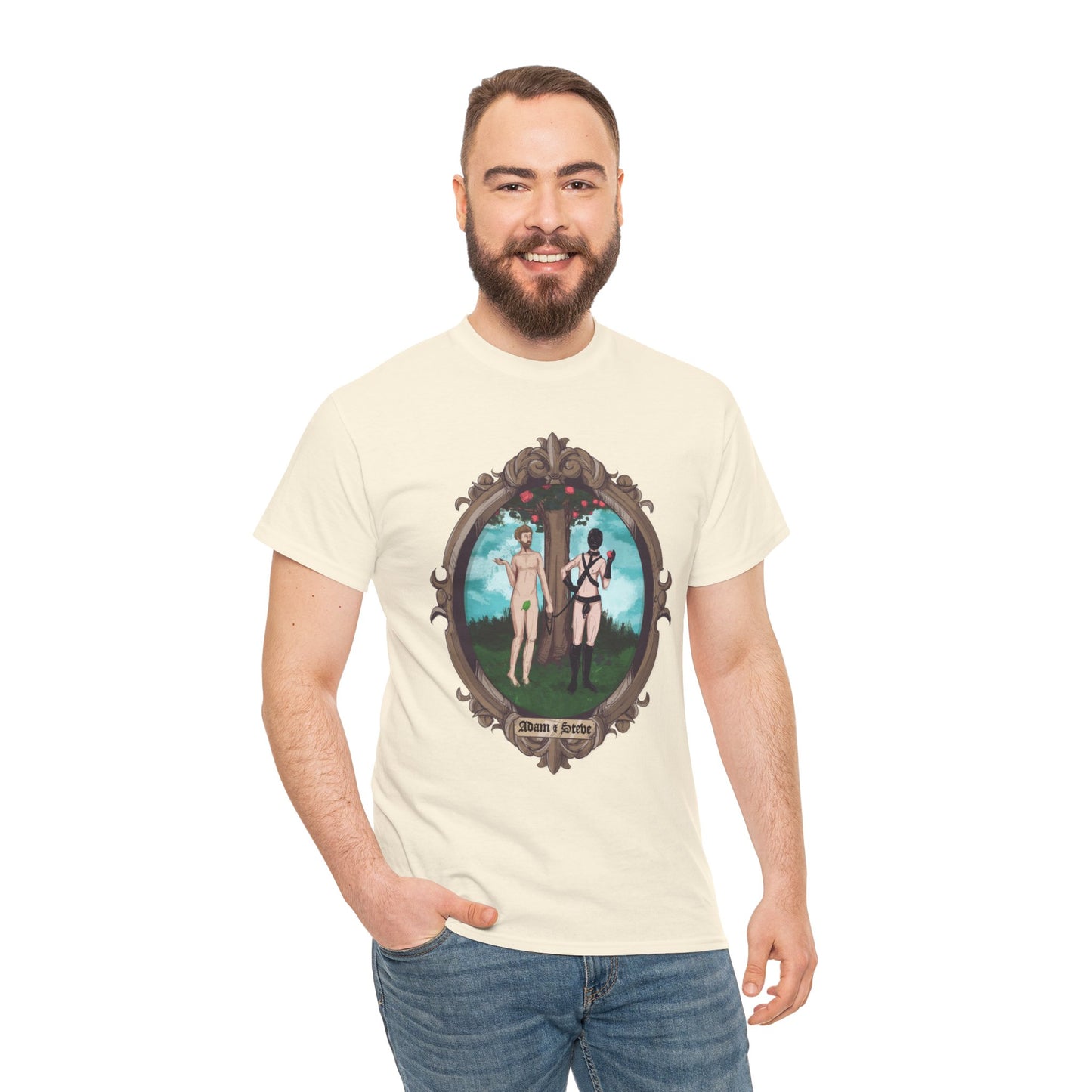 Adam & Steve Unisex Heavy Cotton Tee
